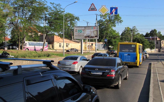 Щит 6x3,  Фонтанська дорога - Толбухіна вул.