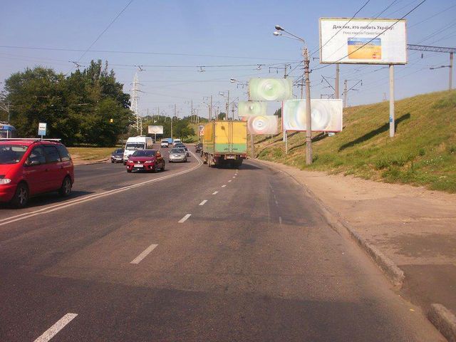Щит 6x3,  Балківська вул. - Херсонський сквер (Пересипський міст)