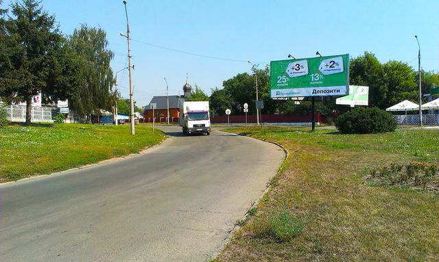 Щит 6x3,  Заводская ул. - Хотынская ул. (напротив АЗС" WOG","Автобазар")