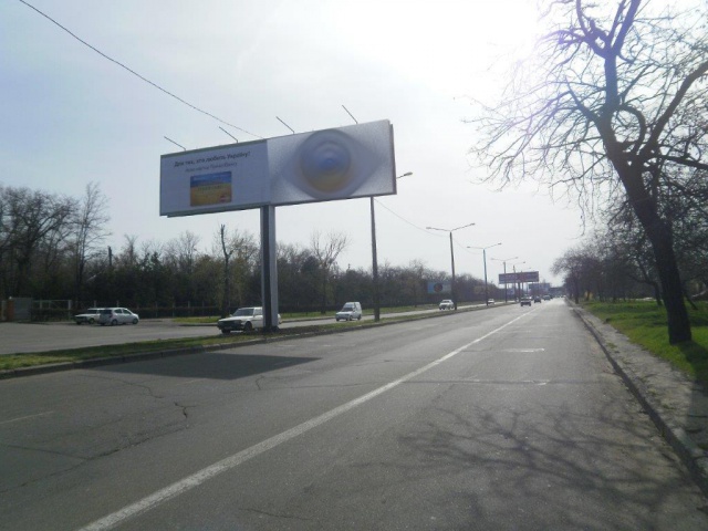 Щит 6x3,  Південна дорога, 23 - (в центр)  (лівий)
