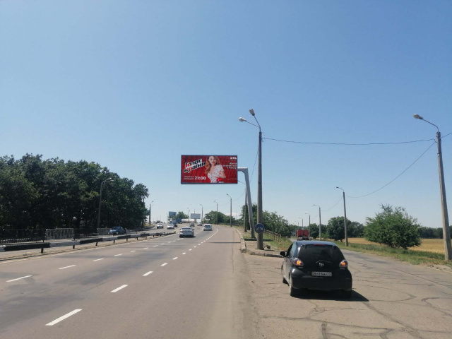 Щит 6x3,  Овідіопольская дорога ( на "Ринок 7й км.")