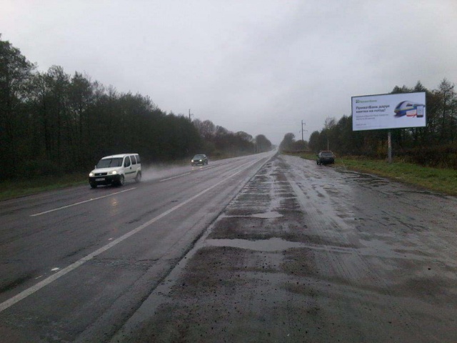 Щит 6x3,  Трасса Львів - Шегині, 6 км. от Львова