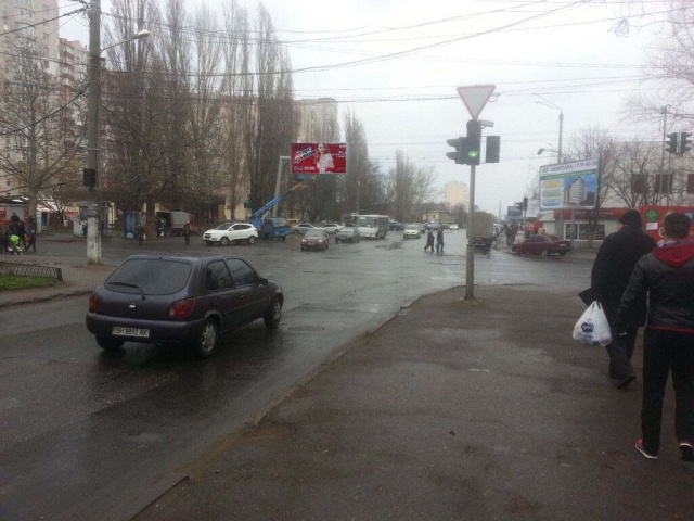 Щит 6x3,  Корольова вул - Левітана вул.