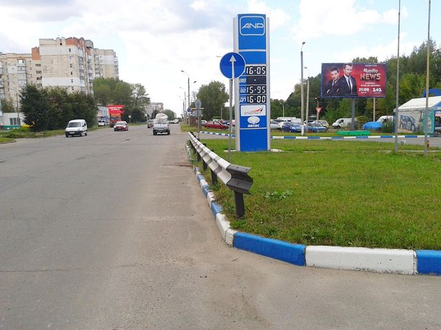 Щит 6x3,  Прибузька вул., 9 (АЗС "ANP", в центр ,100 м. до супермаркету "Вопак")