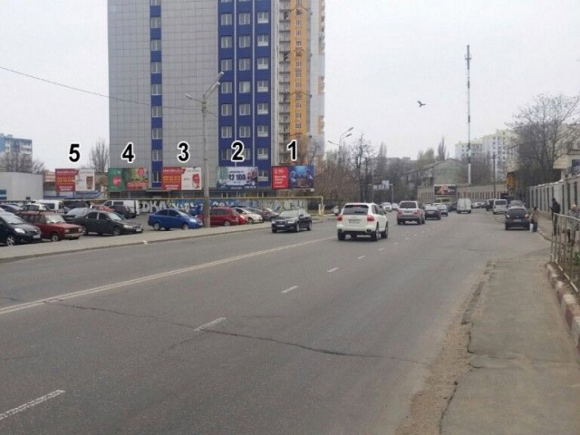 Щит 6x3,  Середнефонтанськая вул., 23 - "Чудо Город" №5