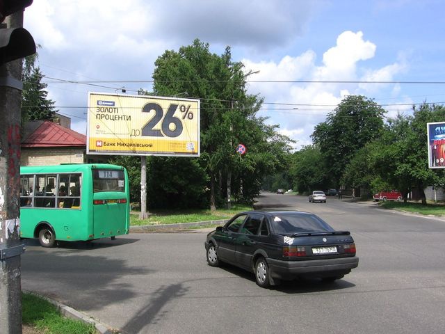 Щит 6x3,  Благовісна вул. - Михайла Грушевського вул.