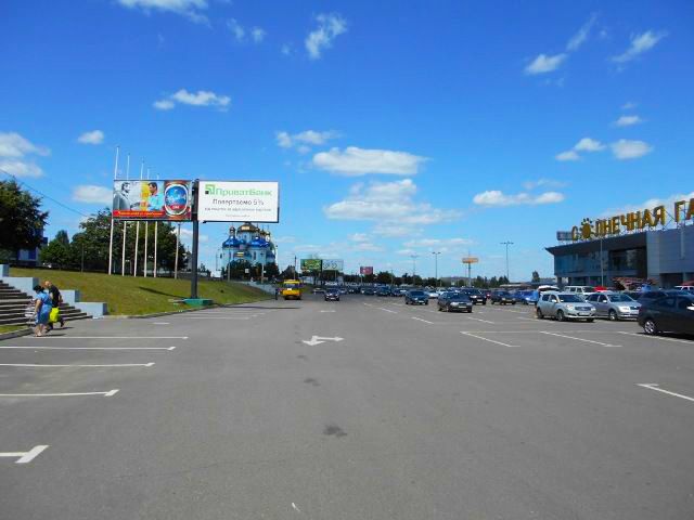 Щит 6x3,  30 років Перемоги пл., 1, стоянка Сонячна галерея, с\м "ОКЕЙ"