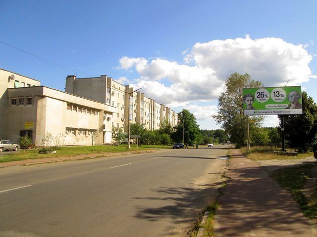 Щит 6x3,  Гагаріна вул.,16 (в'їзд в місто зі сторони Житомира)