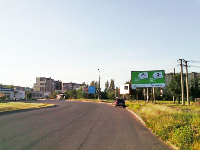 Щит 6x3,  Глазового вул., 8 - Вечірній буль. ( ст. СТ "пл. Поля"), до Бикова вул.