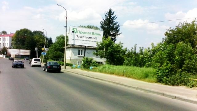 Щит 6x3,  Шевченка вул., - Зарічна вул.,  (супермаркет "Наш Край ", 250 м "Новая Линия")