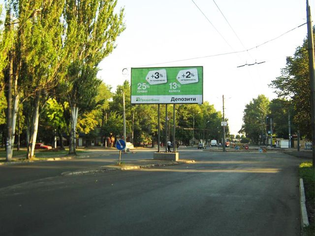 Щит 6x3,  Каховська вул. - Тбіліська вул., (розділова смуга)