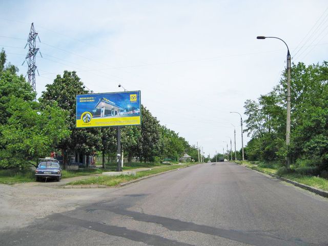 Щит 6x3,  Уманська вул., 17  (на  вул. Тургенєва)