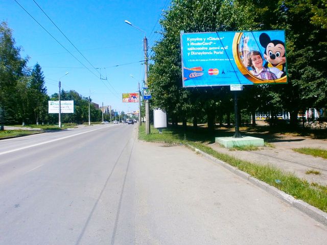 Щит 6x3,  Героев Майдана ул., 85, (почтампт) в центр