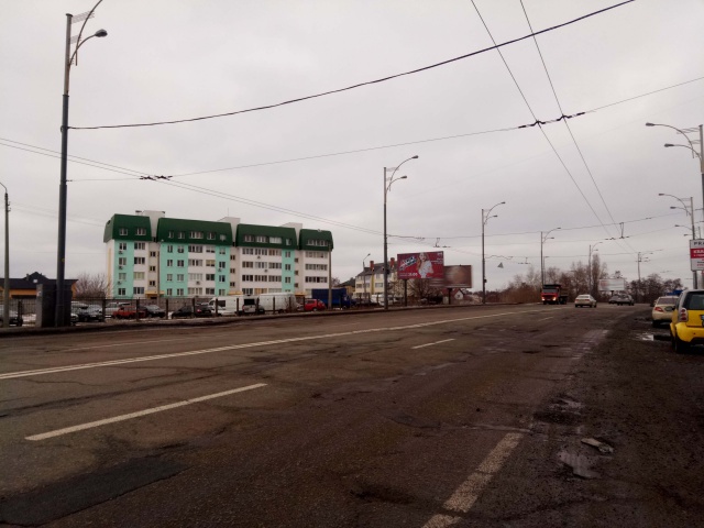 Щит 6x3,  Драйзера Т. вул., 40 (напроти, 300 м. до  "Сільпо")