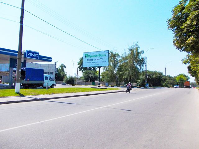 Щит 6x3,  Ветрова вул., 5 АЗС "ANP" (до "Нової Пошти" та "Інтайму")