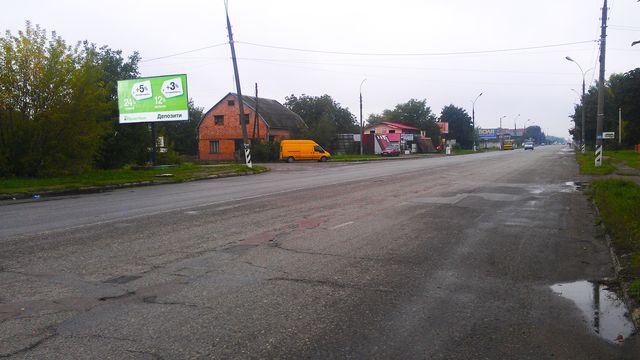 Щит 6x3,  Карпатськаяв вул., (в'їезд на металозавод ЗАО “Прикарпаття”)