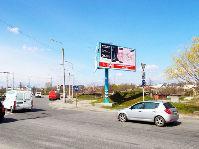 Щит 6x3,  Автозаводська вул., - Новокузнецька вул. (кільцу)