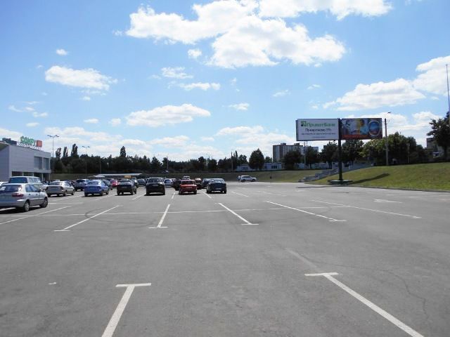 Щит 6x3,  30 років Перемоги пл., 1, стоянка Сонячна галерея, с\м "ОКЕЙ"