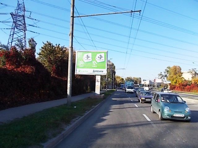 Беклайт 4x3,  Металургів пр., - Верхня вул., в центр