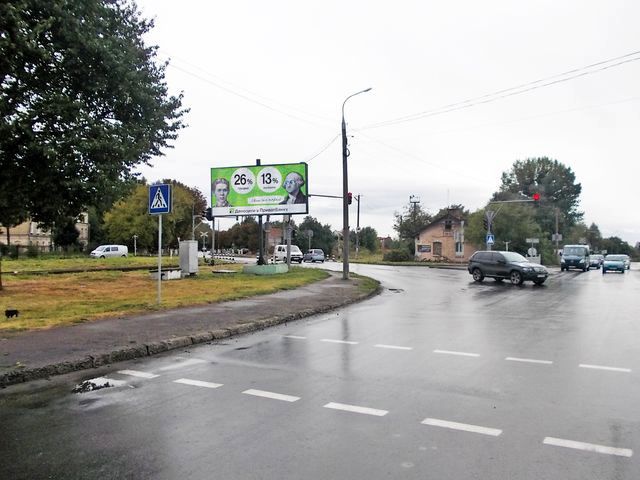 Щит 6x3,  Киверцівська вул. - Стрілецька вул - Героїв УПА вул.
