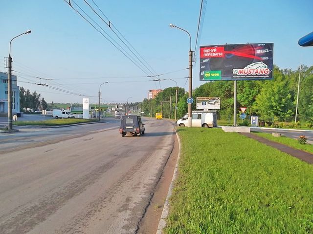 Щит 6x3,  15 Квітня вул., 1 - Морозенка вул., (АЗС "Укрнафта") в центр
