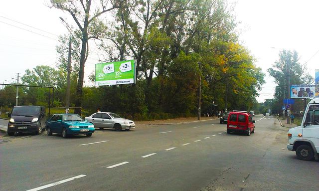 Щит 6x3,  Січових стрільців вул.- Кобзарськая вул.,(перед АЗС "ANP")
