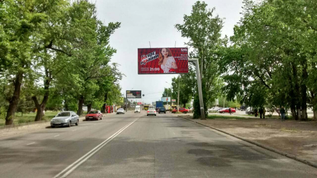 Щит 6x3,  Добровольського пр., 128 - Паустовського вул.