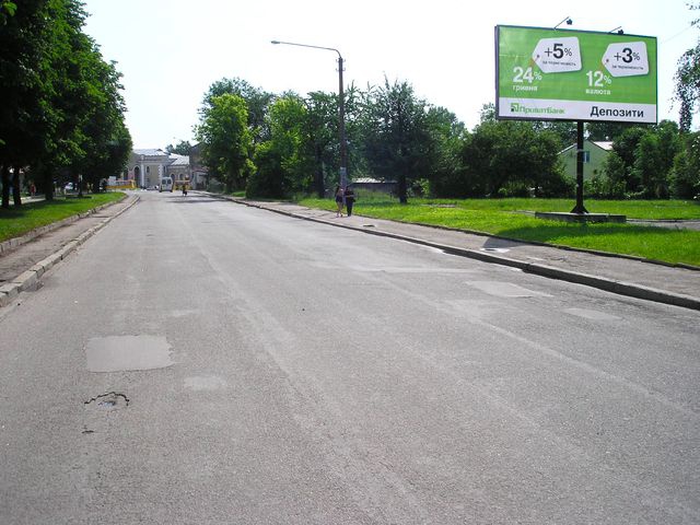 Щит 6x3,  Грушевського вул.,170 (100 м.до Автовкзалу)
