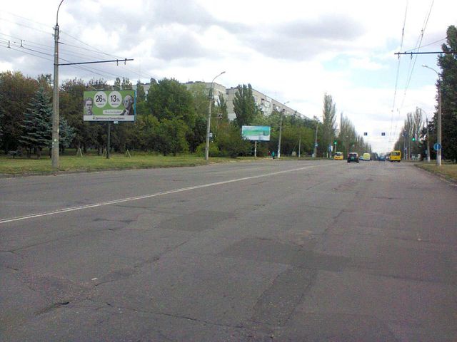 Щит 6x3,  30-річчя Перемоги вул., (напрти АЗС"WOG")