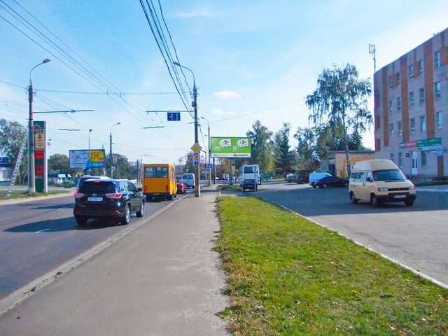 Щит 6x3,  Білопільський Шлях ,16 - 8-го Березня вул.(АЗС "Авіас", напроти АЗС "Маршал")