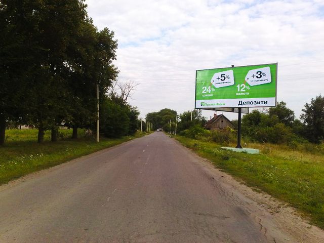 Щит 5.85x2.95,  Коломийська вул., (за автобазаром, на вул. Заводську)