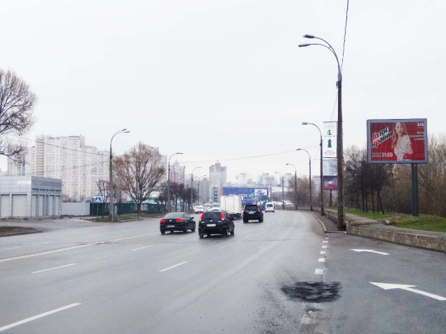 Скролл 3.14x2.3,  Дніпровська набережна вул., (АЗС ОККО, до Південного мосту)