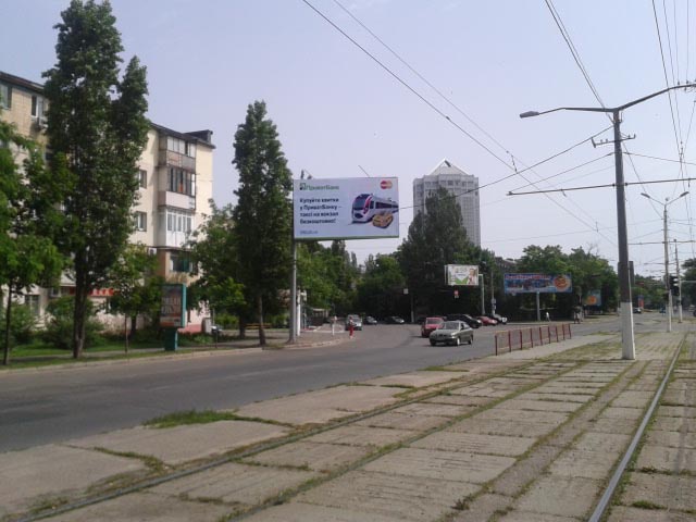 Щит 6x3,  Гагаріна вул. - Сегедськая вул.