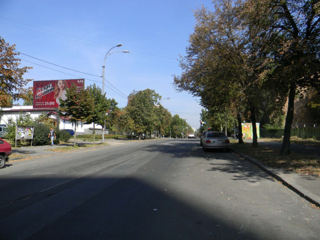 Щит 6x3,  Гарматна вул., -  Вацлава Гавела бул. (РАГС Соломенського рай-на)