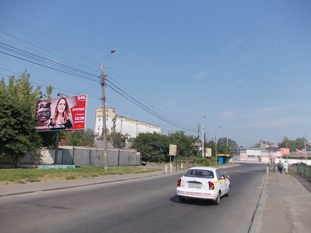 Щит 6x3,  Біла вул., , 50 м. к Старицкого вул., з центрау.