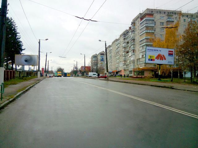 Щит 6x3,  Покровська вул., 159 (Міська стомат. поліклінка 2, 100м до Приват Банк)