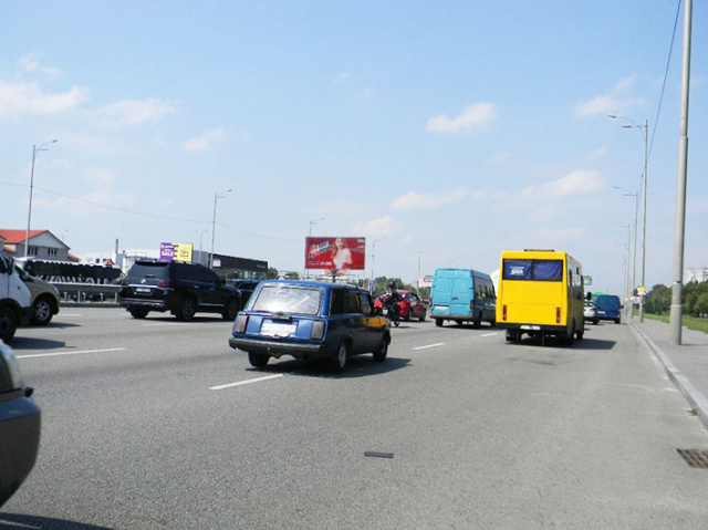 Щит 6x3,  Кільцева дорога, 200 м. від АЗС "ОККО", автосалони "Lexus", "Toyota", "Mazda", "Ford", "Nissan"