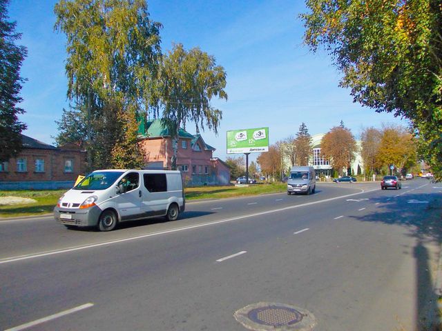 Щит 6x3,  Бандери С. вул., -  Косовщинська вул. В центр