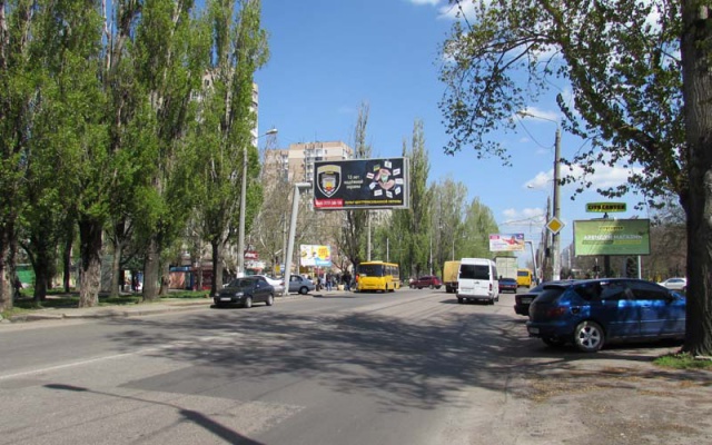 Щит 6x3,  Добровольського пр., 113 - Ойстраха Давида