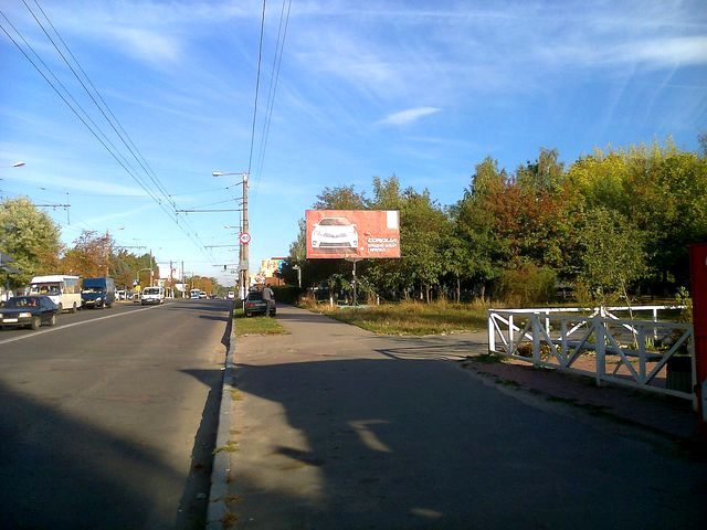 Щит 6x3,  Чуднівська вул.,101  (АЗС "Eco Oil", Економ. коледж)