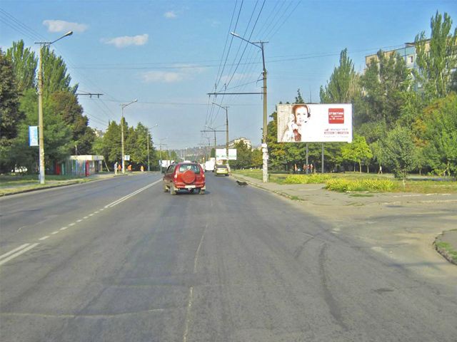 Щит 6x3,  мкр. 4-й  Зарічний, 8 (зуп. "Школа милиції"), до  Десантної вул.