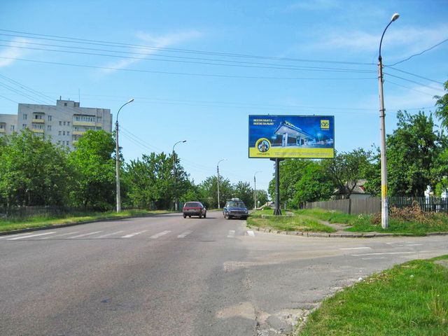 Щит 6x3,  Уманська вул. - Вишні О. вул.