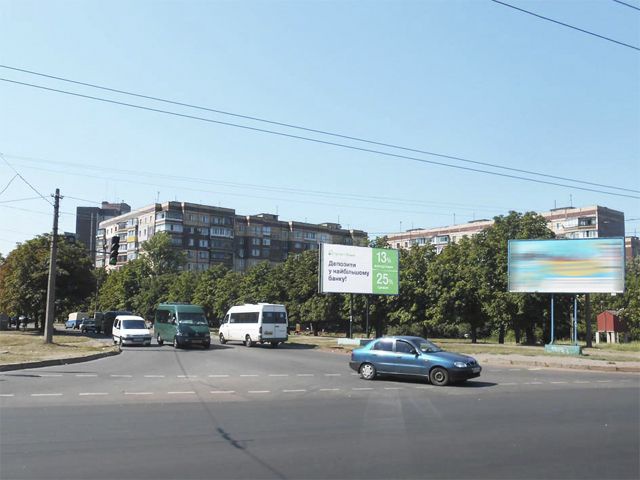 Щит 6x3,  мкр. Горняцкий, 43 - Николая Свитальского вул.,  до мкр. Солнечный