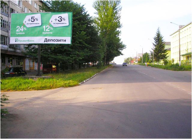 Щит 6x3,  Вінниченка вул.,9. В центр (200 м. до АТБ)
