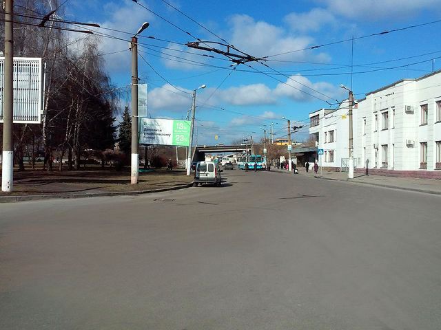 Щит 6x3,  Привокзальная пл., 1 ( ЖД вокзал Житомир,Ринок Привокзальний)