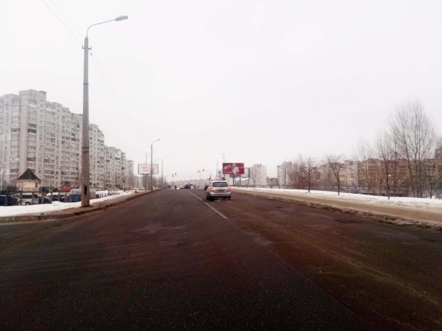 Щит 6x3,  Бальзака О. вул. - Драйзера Т. вул. 100м. до Сільпо
