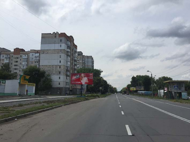 Щит 6x3,  Прибузька вул.,30 (в'їзд з Києва)(супермаркет "Вопак",напроти АЗС "ANP")