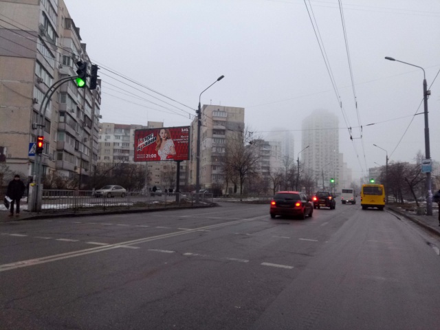 Щит 6x3,  Героїв Сталинграда пр., 52 (150 м. до Героїв Дніпра вул.)