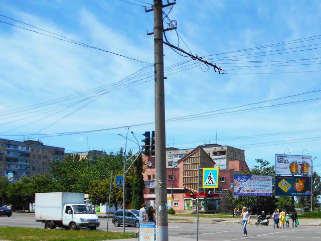 Щит 6x3,  Великого В. ул., 59 - Кустанаевская ул., ("Будинок Мод") ,від Артема пл.