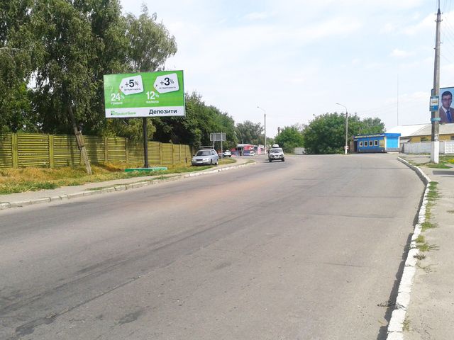 Щит 6x3,  Купріна вул.,(напроти зупинки)